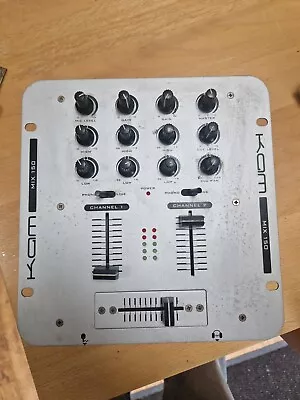 KAM Dj Mixer 2 Channel - Untested  • £15