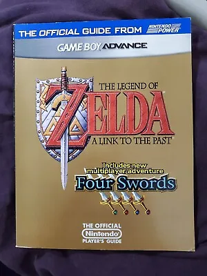 $20 • Buy The Legend Of Zelda A Link To The Past Four Swords Official Guide With Poster