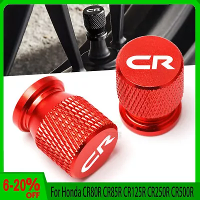 CNC Wheel Tire Valve Stem Caps Cover For Honda CR80R CR85R CR125R CR250R CR500R • $1.20