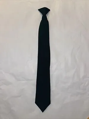 Uniform Clip On Tie Cravats Forest Dark Green 20” Tie For Boy Scouts Deputy • $8