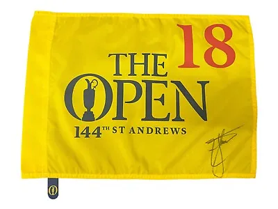 $279.32 • Buy Zach Johnson Hand Signed The Open St Andrews 2015 Flag