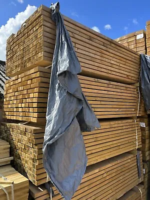 4x2x2.4m ~ Treated C24 Wooden / Timber Lengths / Rails ~ New • £10.50