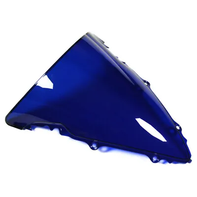 Blue ABS Windshield Windscreen For YZF R6 2003 04 2005 R6S 2006 07 08 09 Yamaha • $25.65