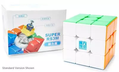 MoYu Super RS3 M 3x3 Magnetic Speed Cube (OFFICIAL USA VENDOR) • $24.95