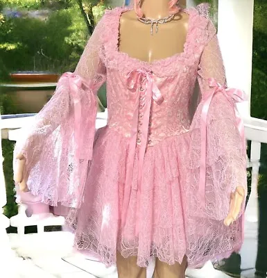 TRICKZ N TREATZ Size Medium…….Marie Antoinette “They’ll Eat Cake” Dress. #575 • $125.80