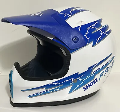 Vintage Shoei AMotocross Bmx Motorcycle Helmet SNELL Japan Sz L 1993 • $125