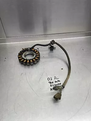 02 03 04 05 06 Arctic Cat 375 400 Automatic ATV Stator Oem Generator Tested • $71.09