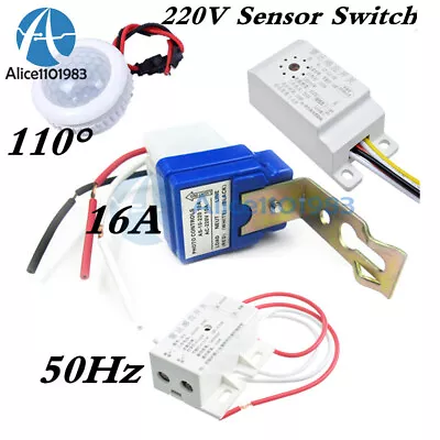 220V 110°/360° 50HZ Infrared Body Motion Sensor Switch PIR Auto Detector Radar • $2.01