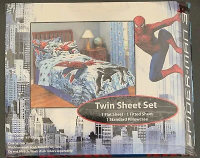 Spiderman 3 Twin Sheet Set 3-Piece NEW • $24.99