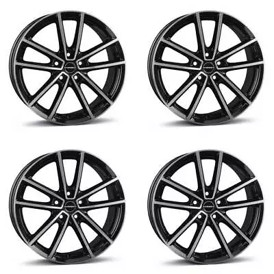 4 Borbet Wheels W 8x18 ET40 5x112  For Audi A3 A4 A6 A8 Q2 Q3 Q5 RS3 S3 S4 S6 S8 • $1074.97