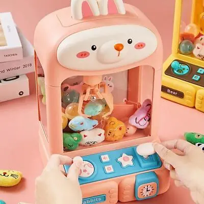 Mini Claw Machine Kids Electric Arcade Crane Twisted Toys' Doll Machines ✨ • £33.79
