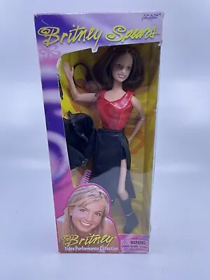 1999 BRITNEY SPEARS Doll Video Performance Collection Black Skirt Red Top • $101.82
