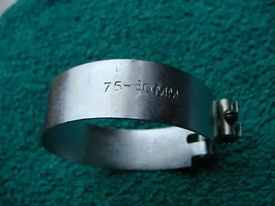 PISTON RING COMPRESSOR Clamp 75mm - 80mm BSA Triumph AJS ARIEL Norton Triton AMC • $19.72