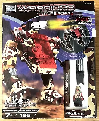 Vintage Mega Bloks Warriors Future Force Building Toy Sandstorm D-105 #9519 • $19.99