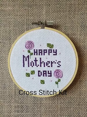 Counted Cross Stitch Kit - Happy Mother's Day • $4.99