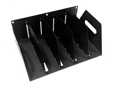 £31.10 • Buy Rotadex 5-Section Desktop Lever Arch Filing Rack Stoage Satin Black LAR5