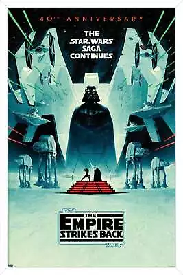 Star Wars: The Empire Strikes Back - 40th Anniversary Poster • $54.99