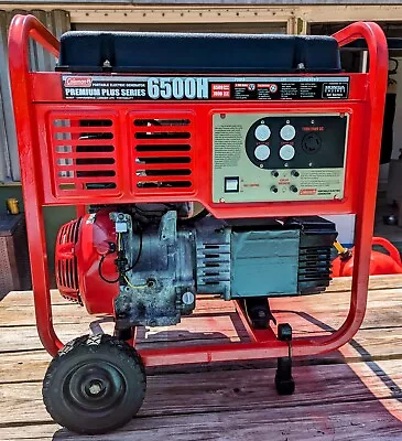 Tri-Fuel Coleman Powermate 6500H 7800 Surge Honda (NG LPG Gasoline) Generator • $1250