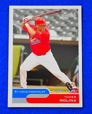 YADIER MOLINA 2004 Topps Bazooka Baseball ROOKIE Card Batting Cardinals MLB RC • $14.99