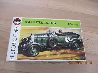 OLD AIRFIX 1/32 Scale 1930 4 1/2 LITRE BENTLEY. • £3.99