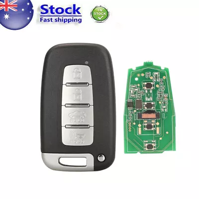 COMPLETE SMART KEY REMOTE KIA HYUNDAI Ix35 I30 ELANTRA SANTA FE VELOSTER TUCSON • $15.88