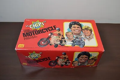 Mego Chips Free Wheeling Motorcycle For 8  Figures W/ Original Box • $249.99