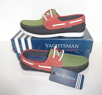 New Ladies Leather Yachtsman Boat Deck Casual Womens Trainers Shoes UK Size 6 • £19.98