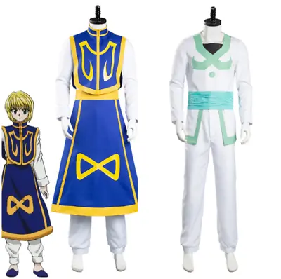 Hunter X Hunter Kurapika Cosplay Costume Outfit Halloween Full Set Customizable# • $43.88