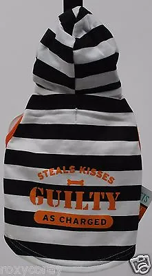 Halloween Martha Stewart Stealing Kisses Guilty As Charged Pet Dog Hoodie Medium • $23.99