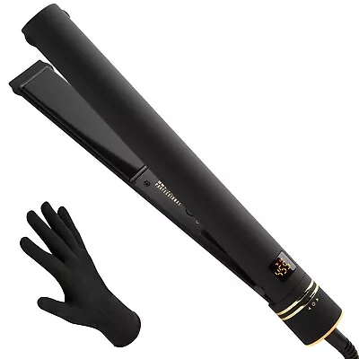 Hot Tools Pro Artist Black Gold Evolve Ionic Salon Hair Flat Iron | Long..... • $31.50