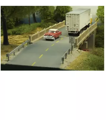 Highway Overpass Roadway Kit N Scale Rix 156 • $6.45