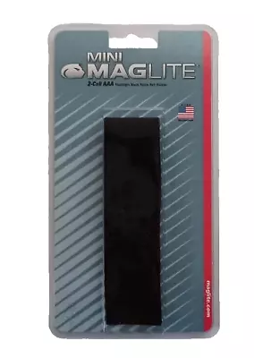 MINI MAGLITE 2 Cell AAA Flashlight Black Nylon Belt Holster AM3A026L 108-000-935 • $15.99