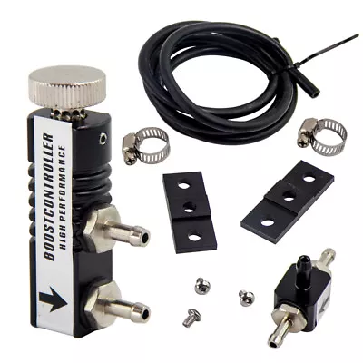 Racing Manual Turbo Boost Controller Kit Universal Adjustable 30Psi Black • $16.03