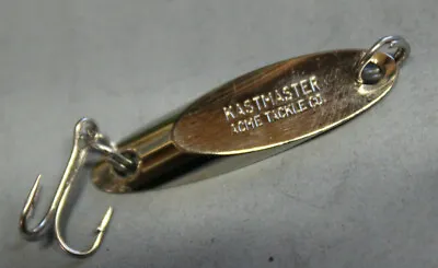 Rare New Vintage 1 1/8  Usa Acme Tackle Co Kastmaster Silver Spoon Lure Jigger • $5.94