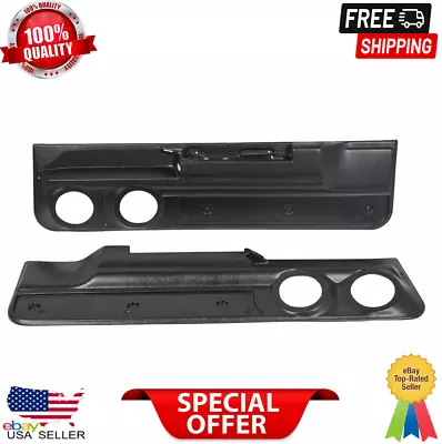 Lower 2-Speaker Door Panel Set For 78-88 Monte Carlo Malibu El Camino Cutlass • $129.99