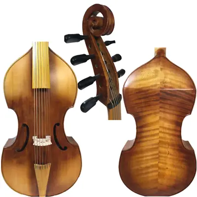 Baroque Style SONG Brand Maestro 7 Strings 25 1/2  Bass Viola Da Gamba #14867 • $719.10