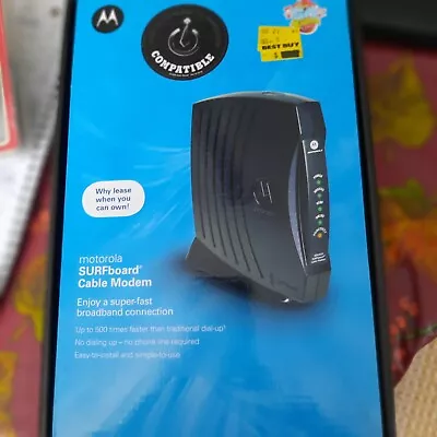 Motorola SURFBoard Cable Modem SB5101U NEW Open Box • $18.99