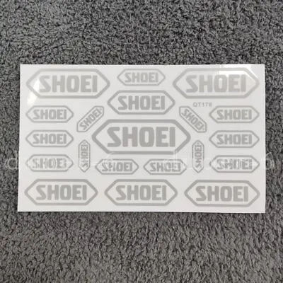 Motorcycle Fuel Tank PVC Emblem Decals For Shoei Bike Badge Reflective Stickers • $11.90