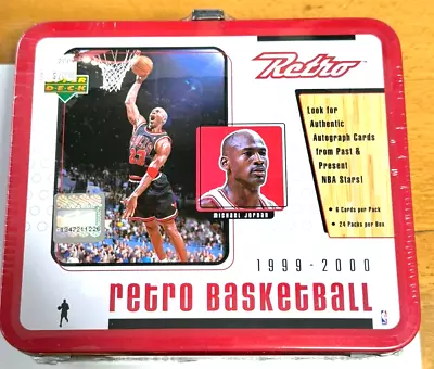 1999-2000 Upper Deck Retro Sealed Hobby Lunch Box Michael Jordan 24 Packs • $5