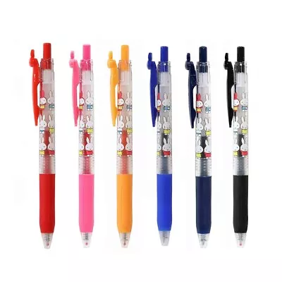 Miffy 6 Colors Gel Ink Rollerball Ballpoint Pen 0.4mm☘SARASA CLIP Zebra☘Knock • $28.48