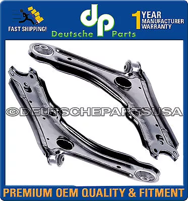 $63.35 • Buy Vw Golf Jetta Cabrio Front Lower Control Arm Arms Left + Right 1h0 407 151 Set 2