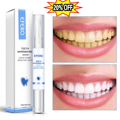 $4.68 • Buy Teeth Whitening Pens Stain Remover Teeth Whitening Kit Strips Safe,au-
