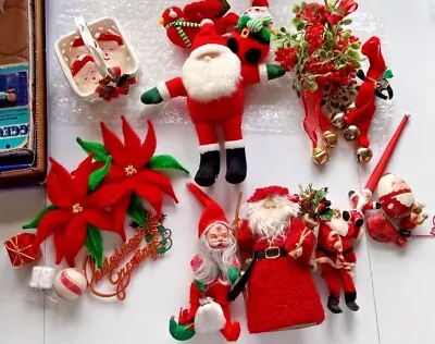 $7.98 • Buy Vintage/New/Antique Christmas Decorations Mixed Lots