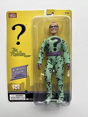 2020 Mego Worlds Greatest Heroes The Riddler  8 Inch Figure • $22.99