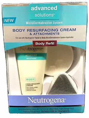 Neutrogena Microdermabrasion System Body Resurfacing Cream & Attachments • $19.98