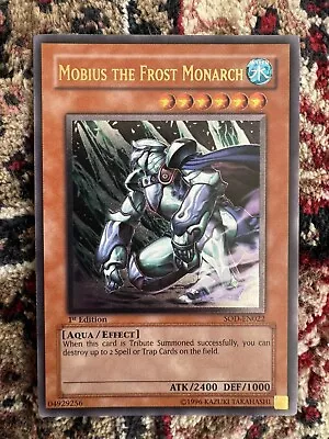 Mobius The Frost Monarch SOD-EN022 1st Ultimate Rare NM • $127.31