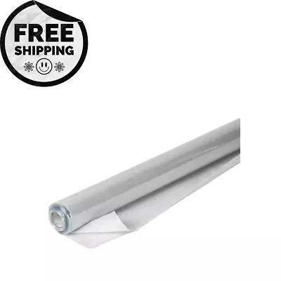 Plastic Sheeting Roll Vinyl Clear Moisture Proof Window Door 44  X 216  X 4 Mil • $17.70