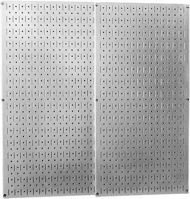 Wall Control 30-P-3232GV Galvanized Steel Pegboard Pack • $42.35