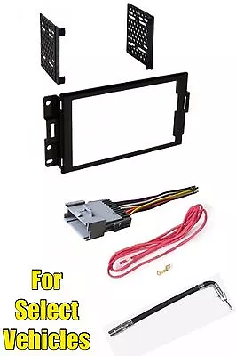 Double Din Stereo Radio Dash Car Kit Combo For Some 2004-2008 Pontiac Grand Prix • $24.95