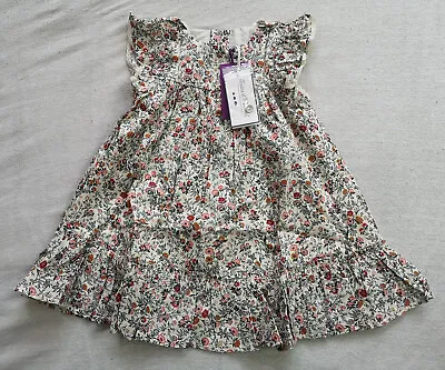 Tartine Et Chocolat Baby Girl's Floral Liberty Print Dress New With Tags • £44.99